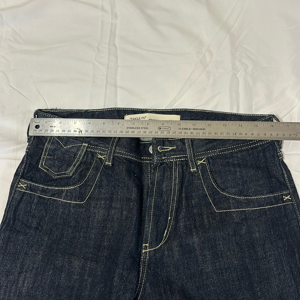 Uncle fu selvege jeans.